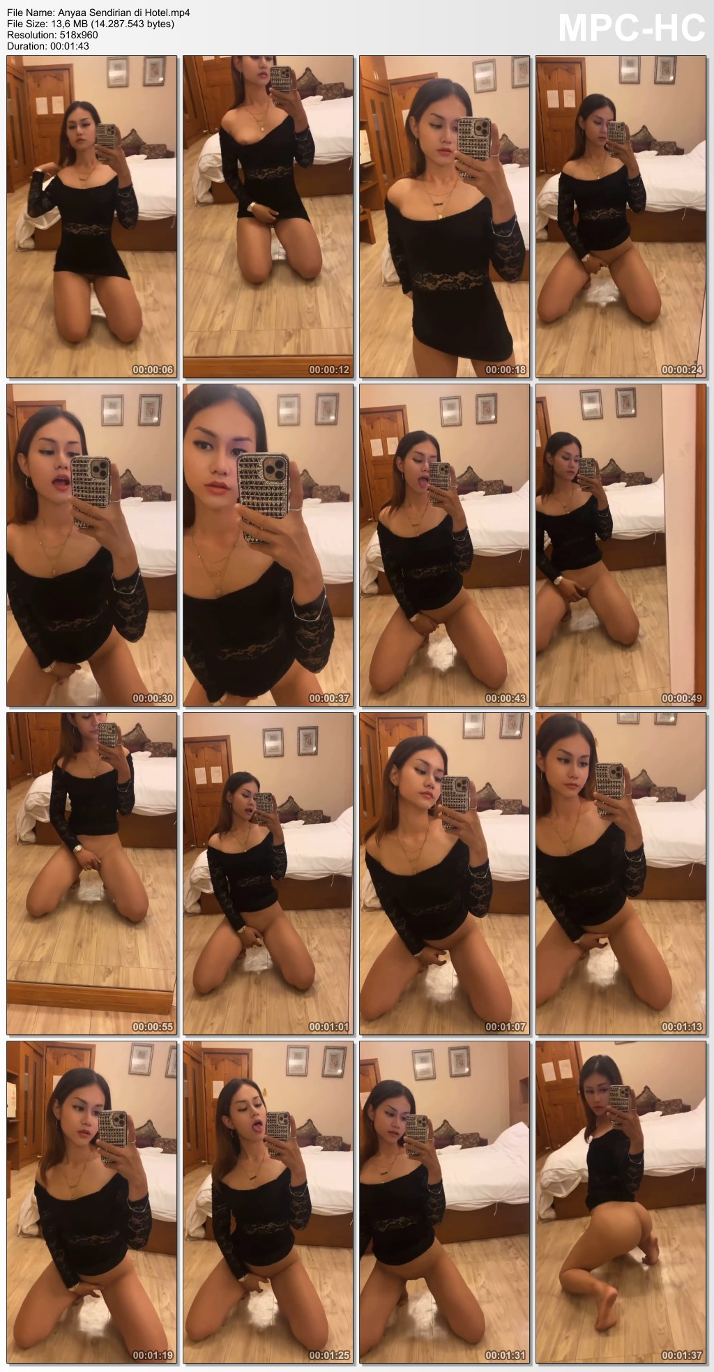Anyaa Sendirian di Hotel